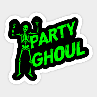 Party Ghoul Sticker